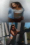 Campers swapping her chest