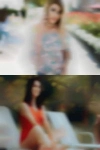 Horny female over swingers